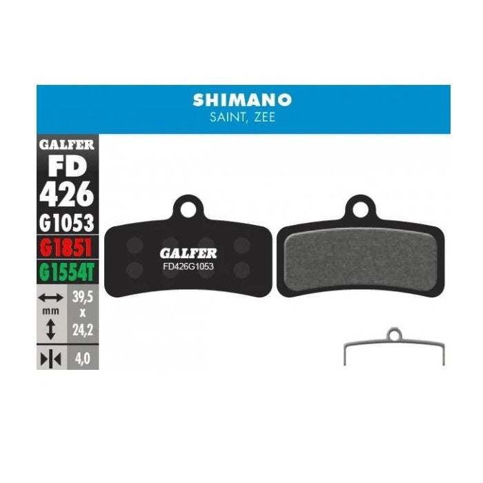 Pastillas Galfer Shimano Saint BR-M810, Standard